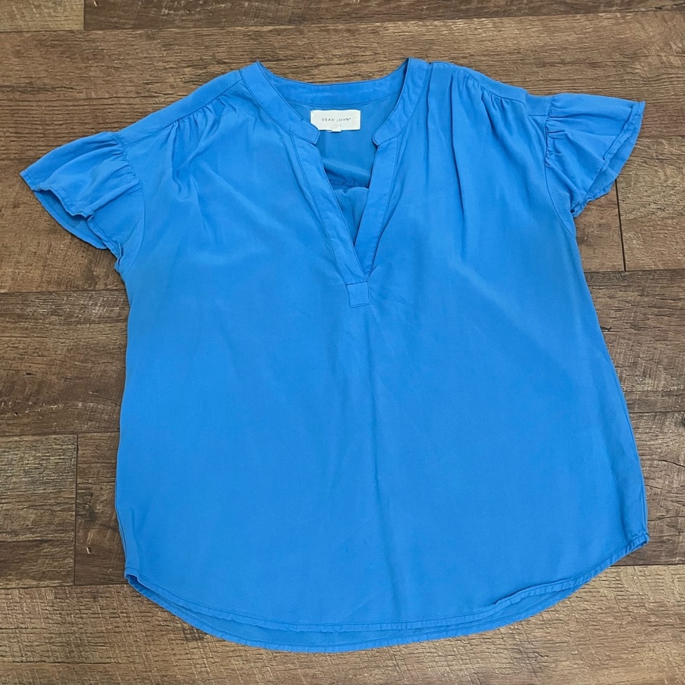 Women’s Dear John V Neck Blouse Medium